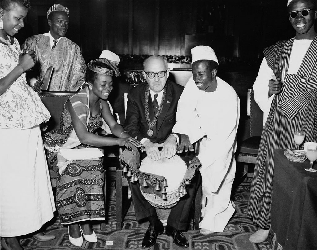 Les Ballets Africains de Guinée à Amsterdam en 1960